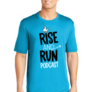 Rise And Run Logo Tech Shirt Unisex