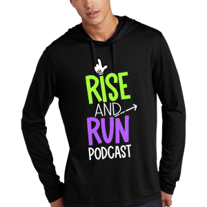 Rise And Run Logo Tech Hoodie Unisex - Dopey Colors