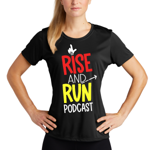 Rise And Run Logo Tech Shirt Fitted - Mickey Colors