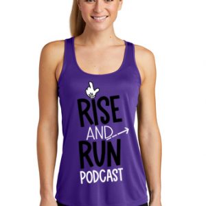 Rise And Run Logo Tech Tank Fitted