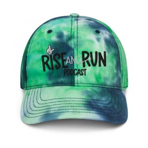 Rise And Run Tie-Dye Logo Hats