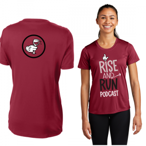 Rise And Run 2023-2024 Race Shirt - Wine and Dine Fitted