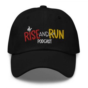 Rise And Run Black Mickey Color Dad Hat