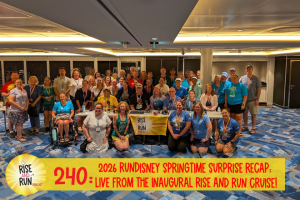 Ep 240 2026 runDisney Springtime Surprise Recap: LIVE from the Inaugural Rise and Run Cruise!