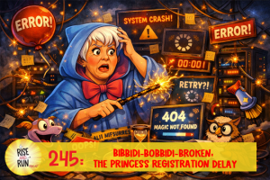 Ep 245 Bibbidi‑Bobbidi‑Broken: The Princess Registration Delay