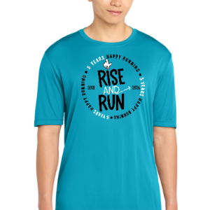 Pre Order Rise And Run 2026-2027 Race Shirt Unisex Atomic Blue
