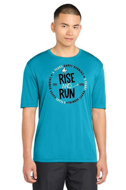 Pre Order Rise And Run 2026-2027 Race Shirt Unisex Atomic Blue