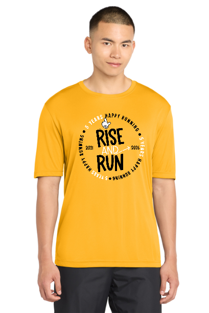 Pre Order Rise And Run 2026-2027 Race Shirt Unisex Gold