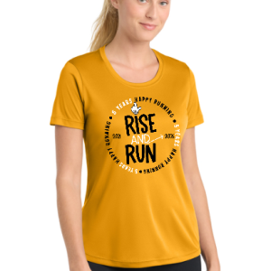 Pre-Order Rise And Run 2026-2027 Race Shirt- Fitted Gold
