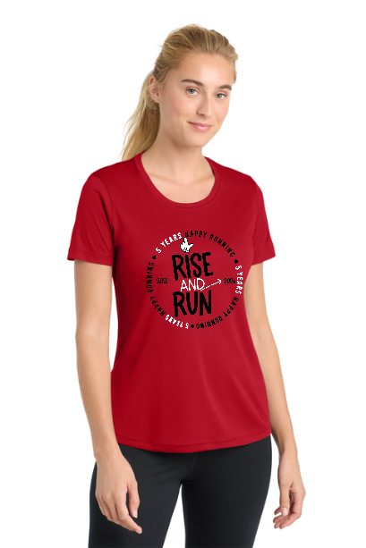 Pre-Order Rise And Run 2026-2027 Race Shirt- Fitted True Red