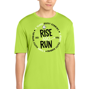 Pre Order Rise And Run 2026-2027 Race Shirt Unisex Lime